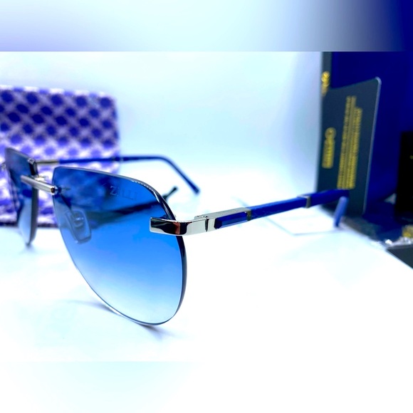 👑Zilli ZL65054 C05, Polarized N930‼️Size 61–18-150‼️On sides Saphire’s France 🇫🇷 - Picture 7 of 16